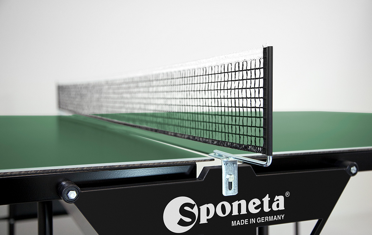 Sponeta S 1-12e outdoor Tischtennisplatte grün mit Netz wetterfest 